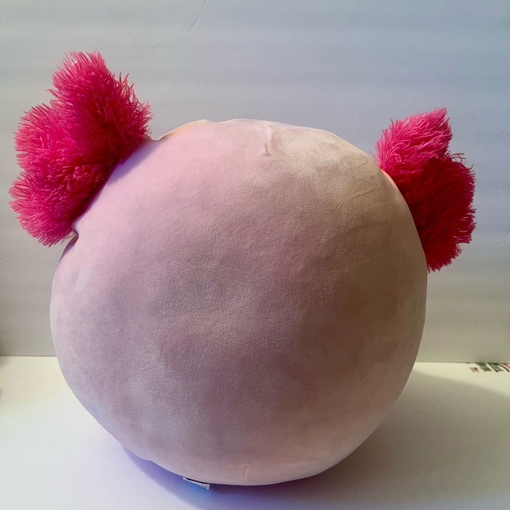 Squishmallows Krispy Kreme Donut Axolotl 14-inch Plush Pink Soft Stuffed Animal - Picture 8 of 9